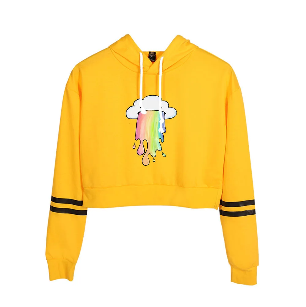 2021 ЛГБТ популярная уличная одежда с принтом пупка толстовка женская модная