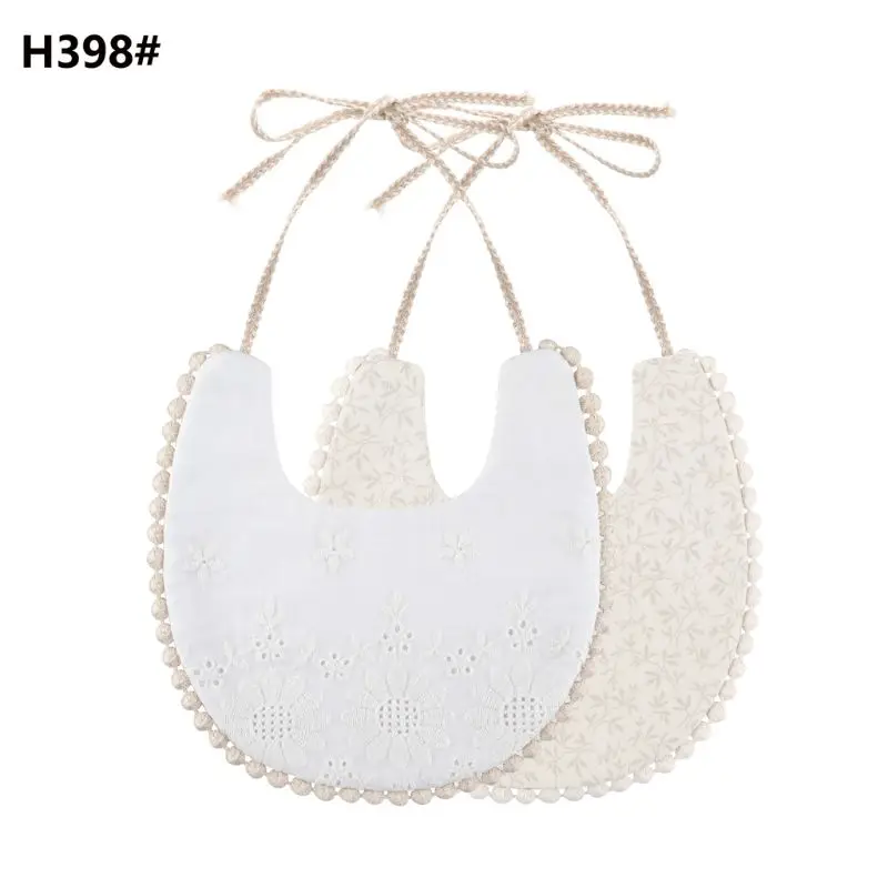 

Newborn Baby Boys Girls Embroidery Saliva Printing Saliva Towel Kids Toddler Feeding Burp Cloth Cotton Bib Scarf