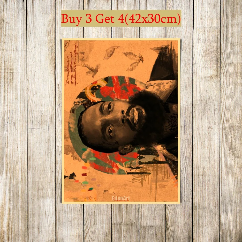 42 дизайна Rapper Nipsey оформление одежды Альтернативная абстрактная художественная