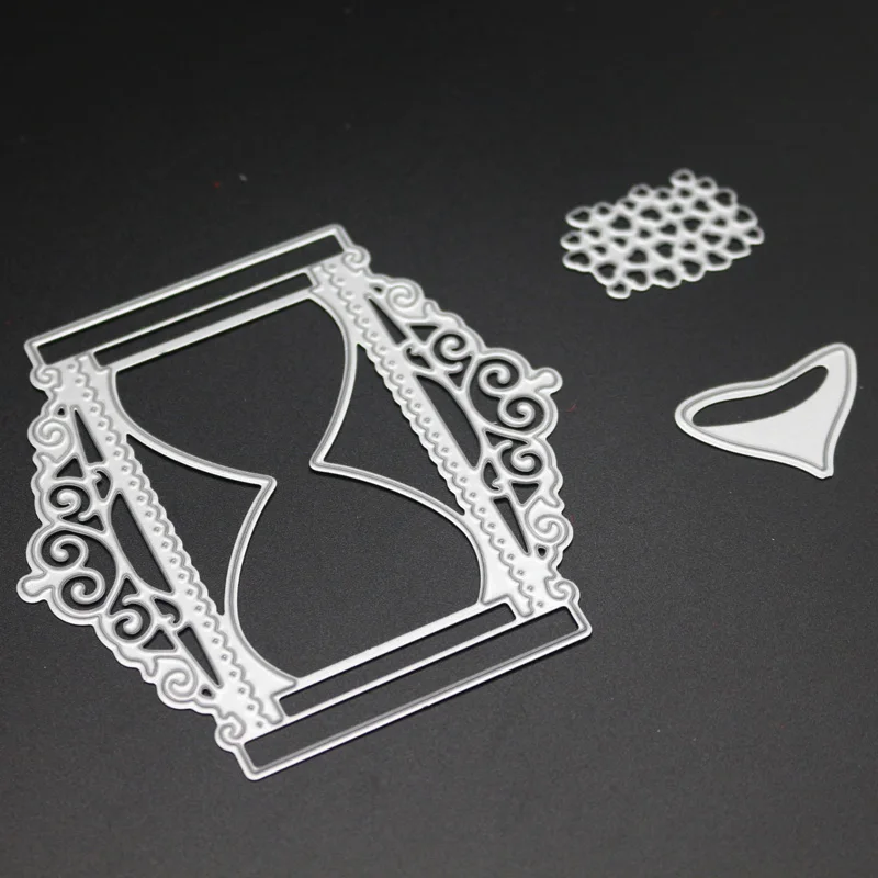 Таймерное устройство металлические пресс-формы песочные часы рамка фоновая