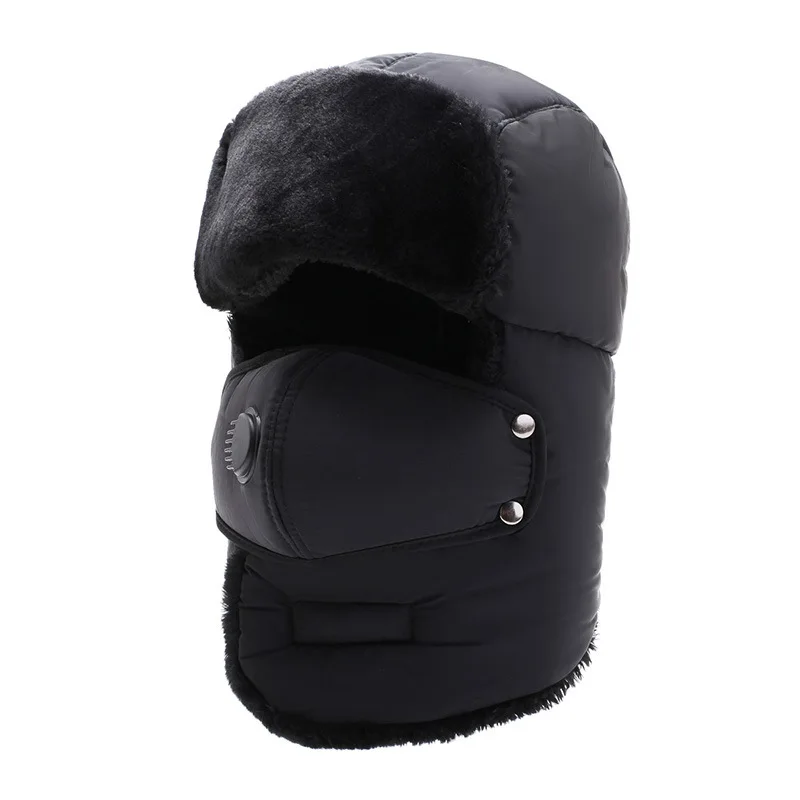 Осень и зима 2020 Новая маска Lei Feng шапка мужская плюс бархатная Толстая теплая