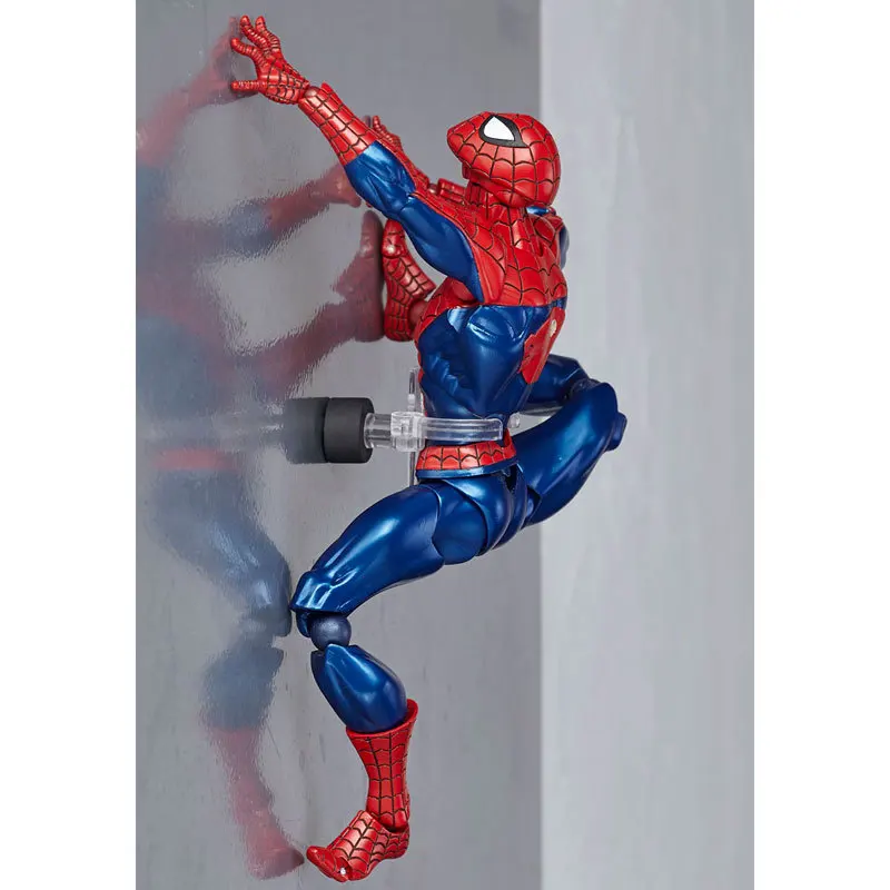 16cm Disney Marvel The Avengers Super Hero Spiderman Action Figures Toys Amazing BJD Spider Man Model Boxed Gifts for Kids Boy |