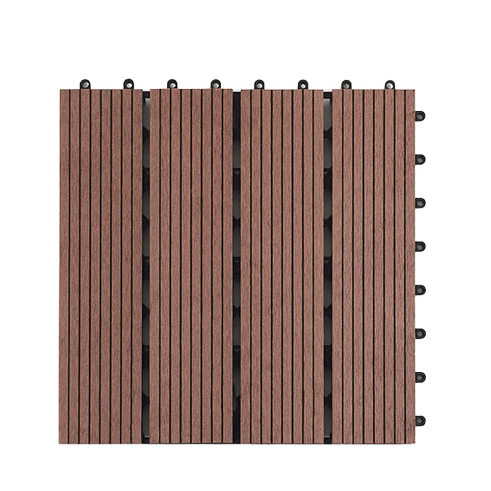 Сад Балкон 30x30 см Антикоррозийная DIY сплайсинга пол настил плитки аксессуары для патио экологически чистые доски террасы открытый