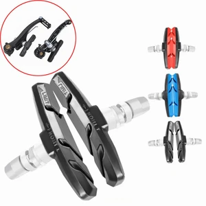 Bicycle brake V-brake pads with mud trough Bicycle mountain brake V-brake pads with mud trough silent bicycle brake pads road bi