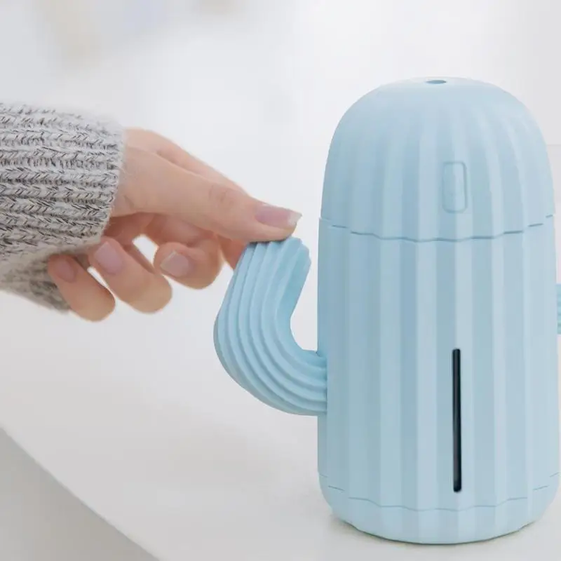 280 ml USB увлажнитель воздуха кактус сроки ароматерапия диффузор тумана, Fogger мини Арома диффузор с ночник для дома