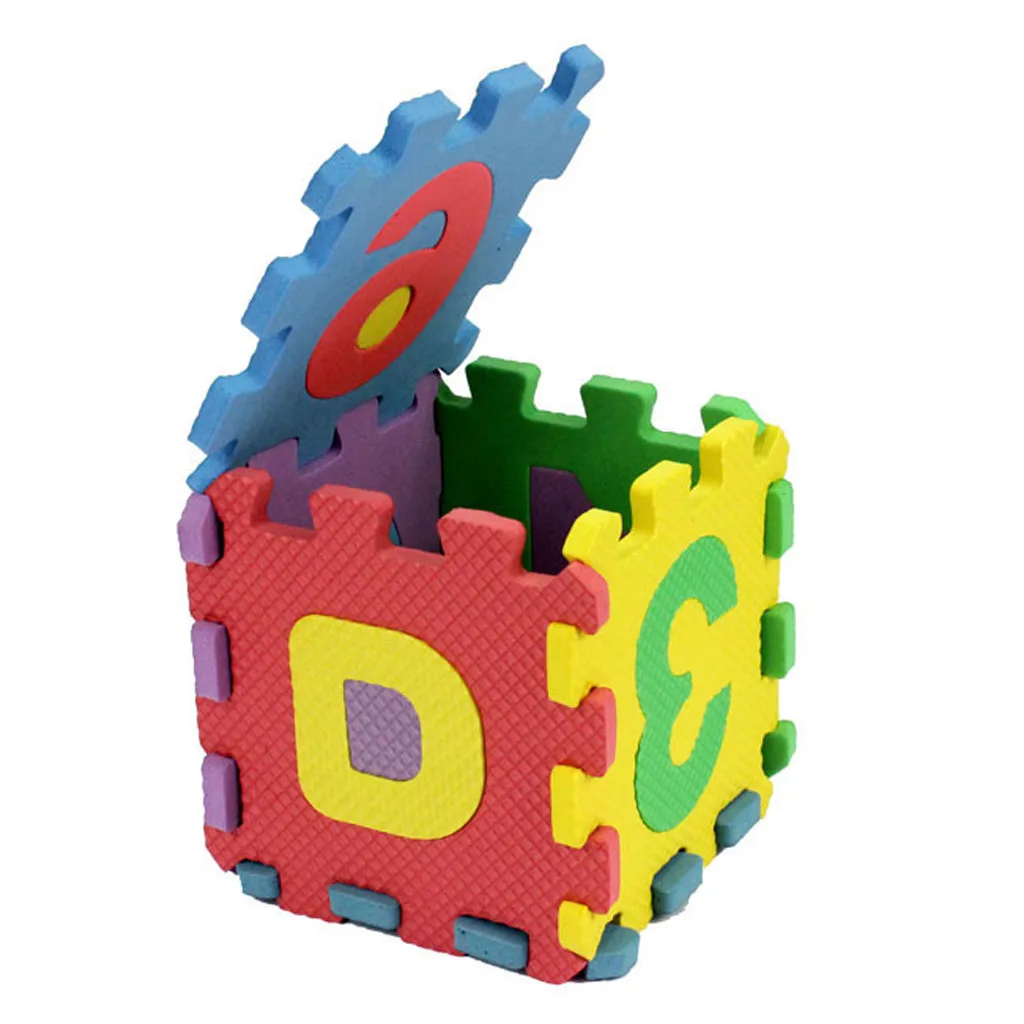 

36Pcs Hot Sale Baby Child Number Alphabet Puzzle Foam Maths Educational Toys for Children Gifts juguetes