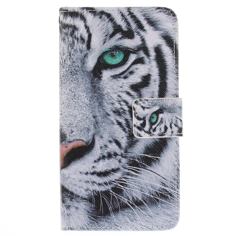 White Tiger Искусственная кожа и силикон чехол для sony Xperia XZ1 Compact XZ XA2 Ultra C6 Coque C42 - Цвет: White Tiger