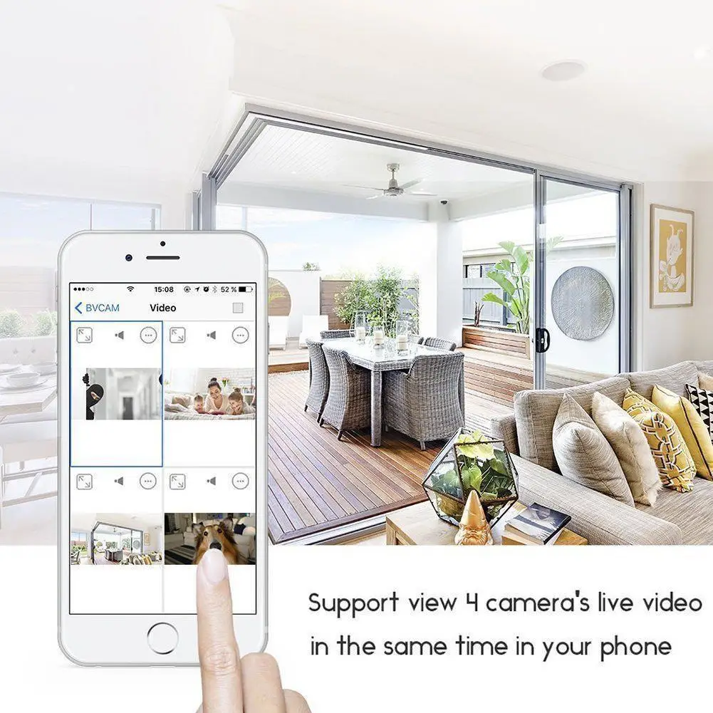 Мини 1080P DIY модуль камеры безопасности Wi Fi дистанционный монитор камера