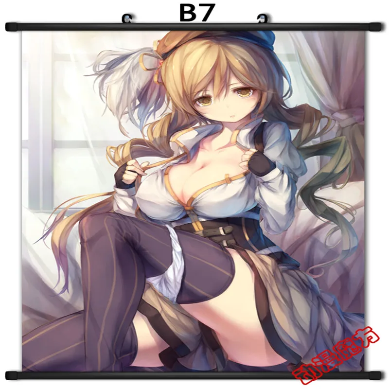 Japanese Anime Puella Magi Madoka Magica Akemi Homura &amp Kaname Home Decor Wall Scroll Poster Decorative Picture | Дом и сад