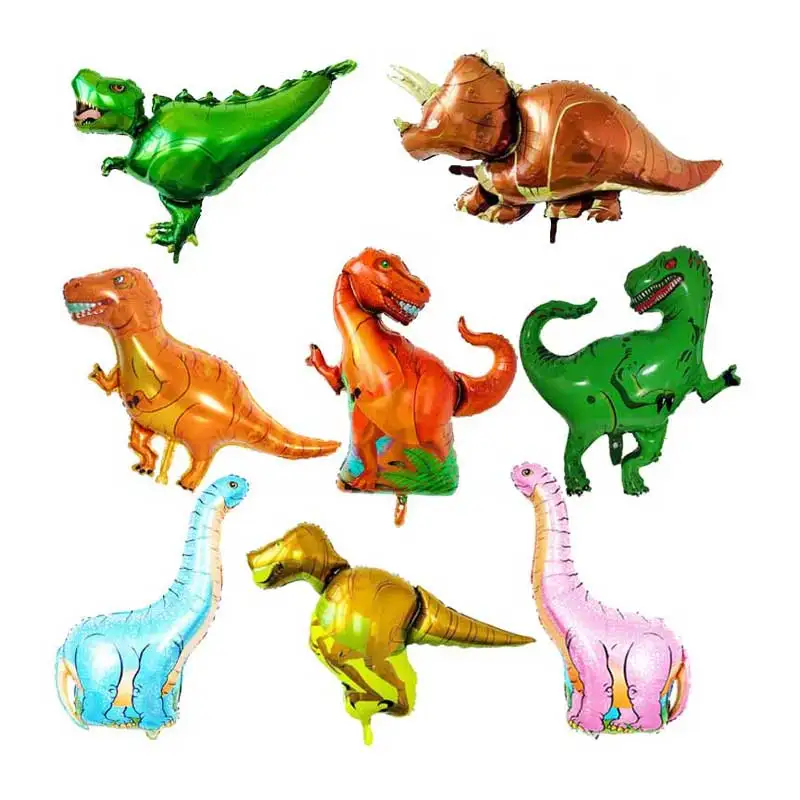 Динозавр вечерние шар тираннозавр Акула декорации на день рождения Детские