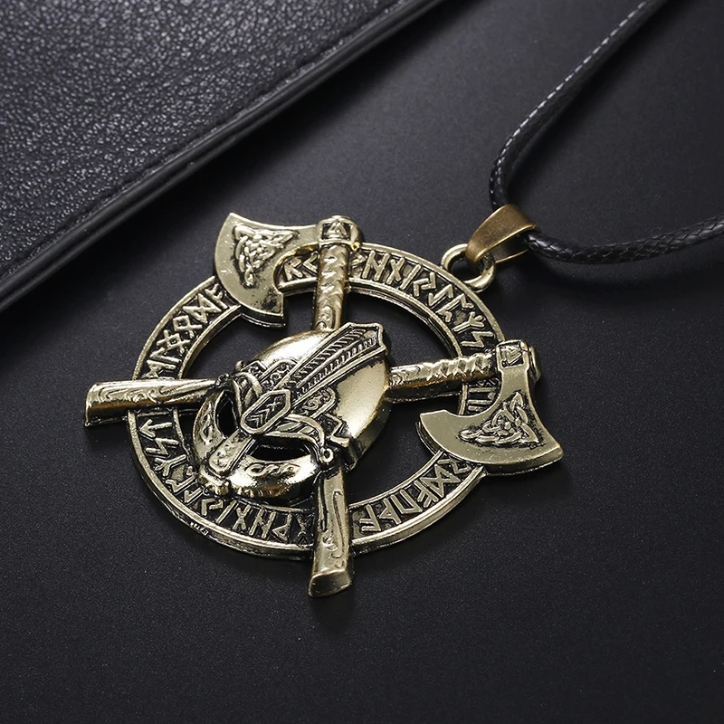 

New Viking Celtic Axe Rune Warrior 316L Stainless Steel Pendant Slavic Amulet Gift Jewelry