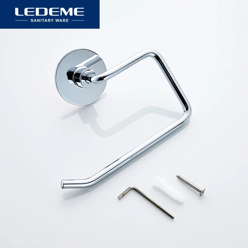 Держатель для туалетной бумаги LEDEME держатель полотенец не перфорированный