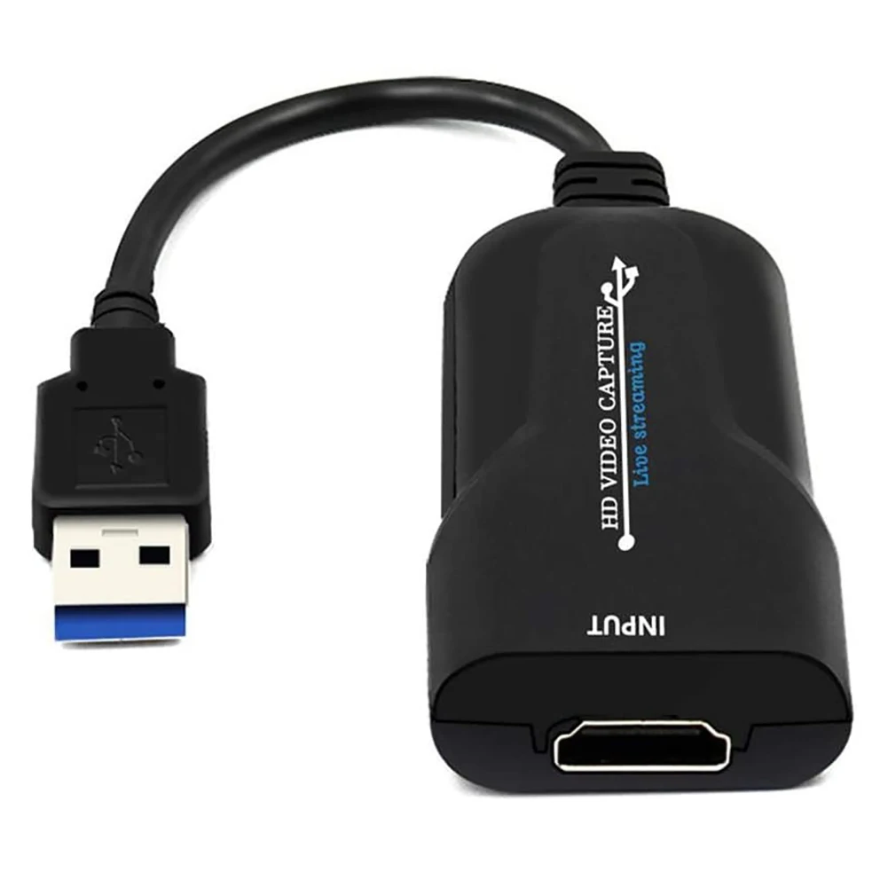 Портативный USB 3 0 HDMI совместимая карта захвата игр 1080P плакат видео надежный