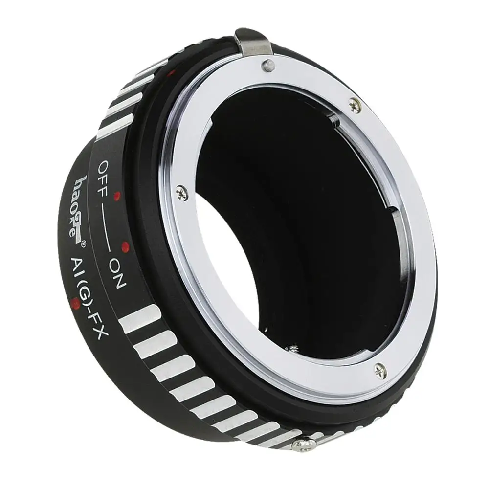 Haoge Lens Mount Adapter for Nikon Nikkor G Lens to Fuji X-mount Camera such as X-M1, X-Pro1, X-Pro2, X-T1, X-T2, X-T10,  X-T20
