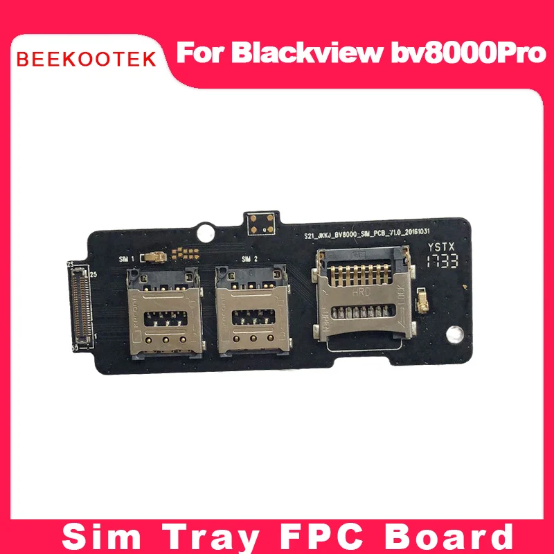 Оригинальный держатель для SIM-карт blackview bv8000 pro разъем bv8000pro Восьмиядерный MTK Helio P25