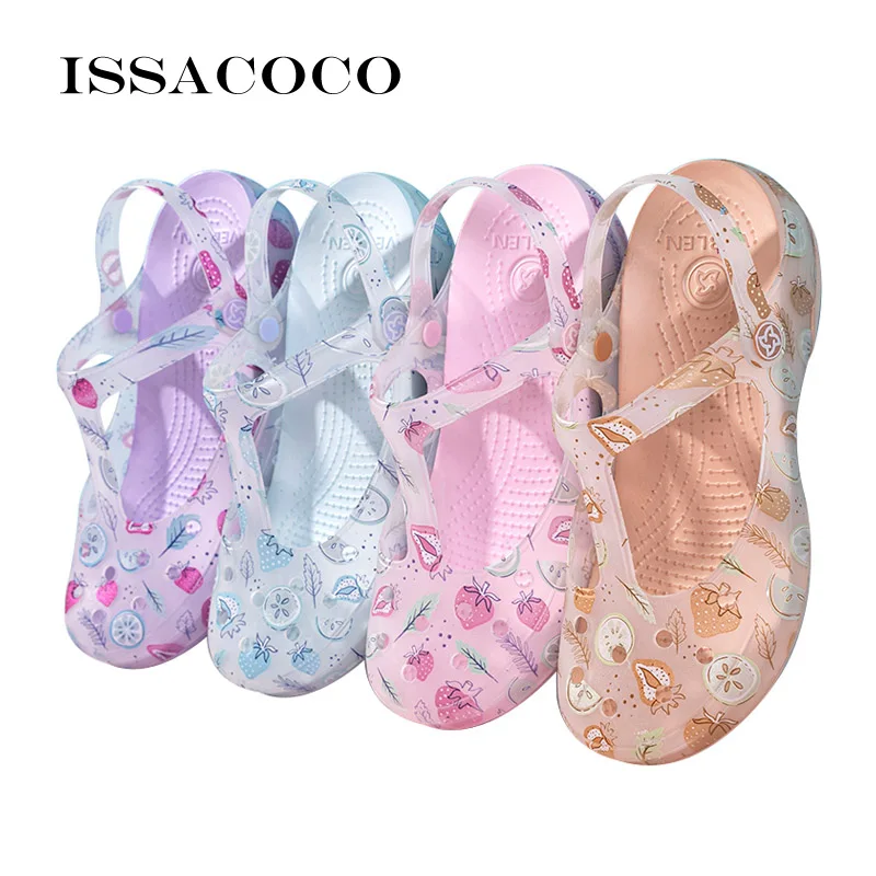 

Summer 2021 Fashion Women Jelly Casual Shoes Sandals For Girls Sanitary Woman Ladies Footwear Platform Sandals Lady Nurse Clogs