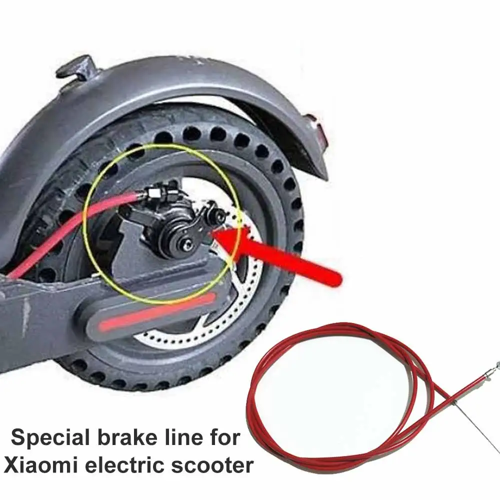 

Scooter Brake Cable Steel Wire Electric Scooter Brake Line 176/185cm Replacement Cable for Xiaomi M365/M365 Pro
