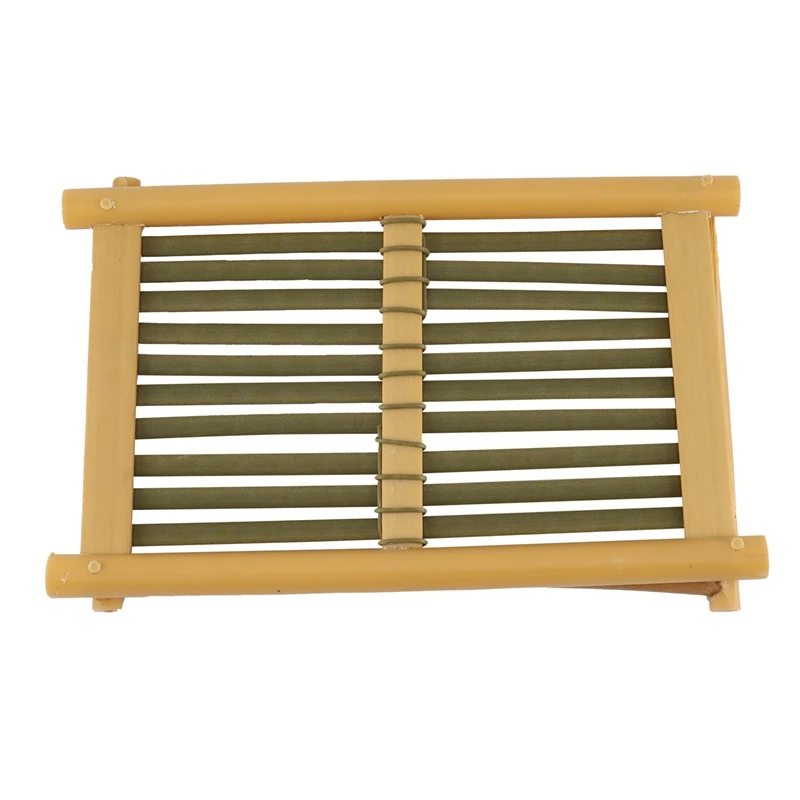 Поднос из искусственного бамбука прямоугольный поднос бамбукового ряда для