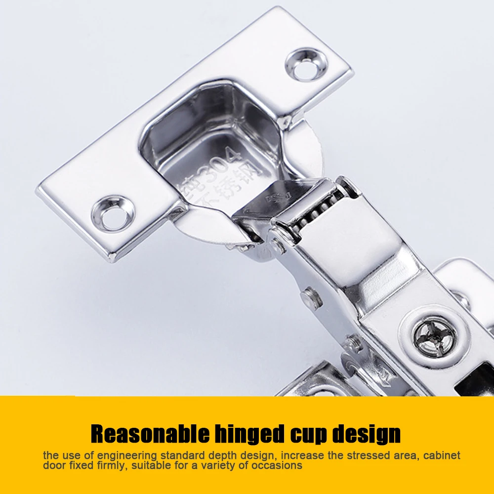 Дверные гидравлические петли из нержавеющей стали угловой складной Буфер