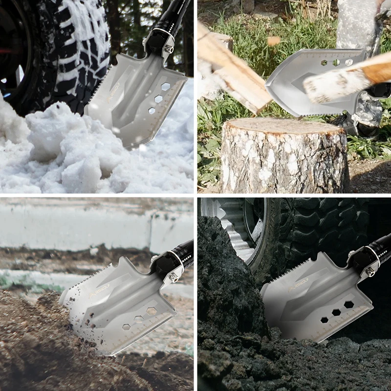 BSWolf Военная Складная лопата многоцелевой безопасности инструменты для кемпинга