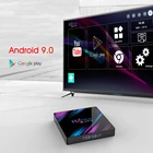 Умная ТВ-приставка H96, Android 9,0, RK3318, 1632 ГБ, USB3.0, 4K, H.265, 60 кадров в секунду, медиаплеер, 2,4 ГГц, 5 ГГц, Wi-Fi, Bluetooth