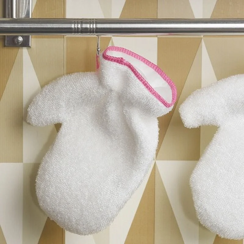 

1pc Waterproof Rag Glove White Antislip Dish Washing Glove for Kitchen Tool Furniture Glass Dust Cleaner Washer