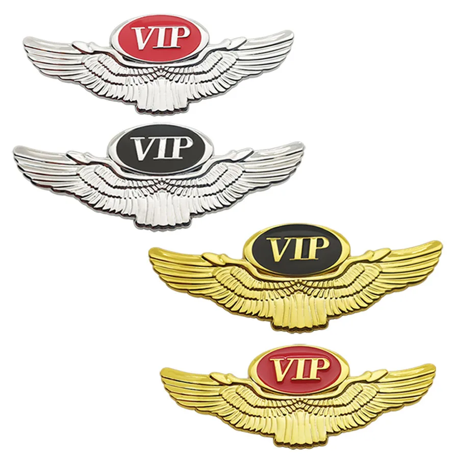 3D металлический значок задний VIP Эмблема хвостовая часть Стикеры для BMW Audi Ford Volvo