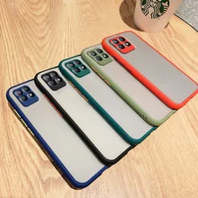 For Realme 8i Case For OPPO Realme 8i 8 Pro C21 C21Y Cover Bumper Back Colour Frame Translucent Matte Cover For Realme 8i Fundas
