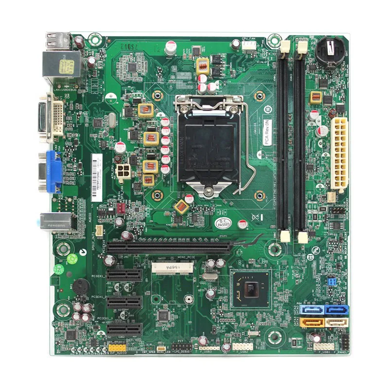 

657002-001 для HP Pavilion S5 P6 3400 MT материнская плата для настольного компьютера LGA1155 DDR3 б/у материнская плата 100% полностью протестирована