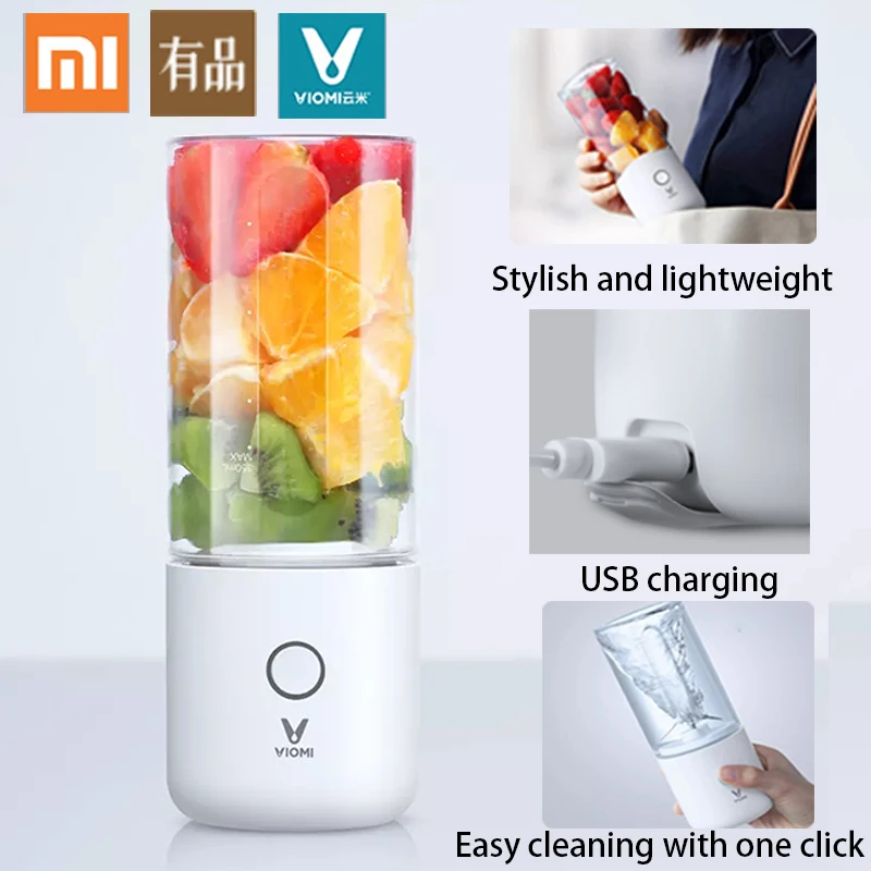 Xiaomi Соковыжималка Блендер фруктовая чашка экстрактор электрический портативный