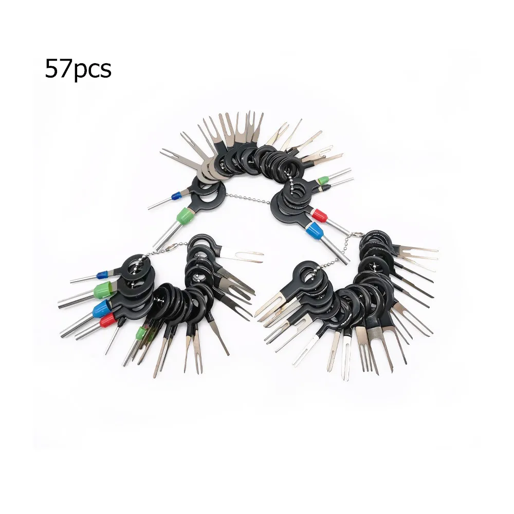 

39/46/57pcs Auto Plug Wire Crimping Tool Terminals Pin Extractor Car Connector Hand Tool Repair Terminal Removal Set