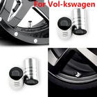 4 шт. модные круглые автомобильные запчасти для колес, заглушки стержня клапана, крышка для volkswagen- polo golf 3 6 7 8 6 t5 b4 b5 b6 b7 b8, аксессуары