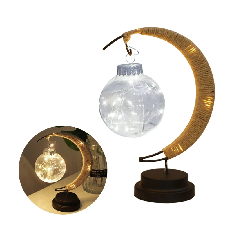 

Светодиодный настольная лампа Батарея питание прекрасный лампа с железным каркасом теплый светильник для дома Спальня романтическое укра...