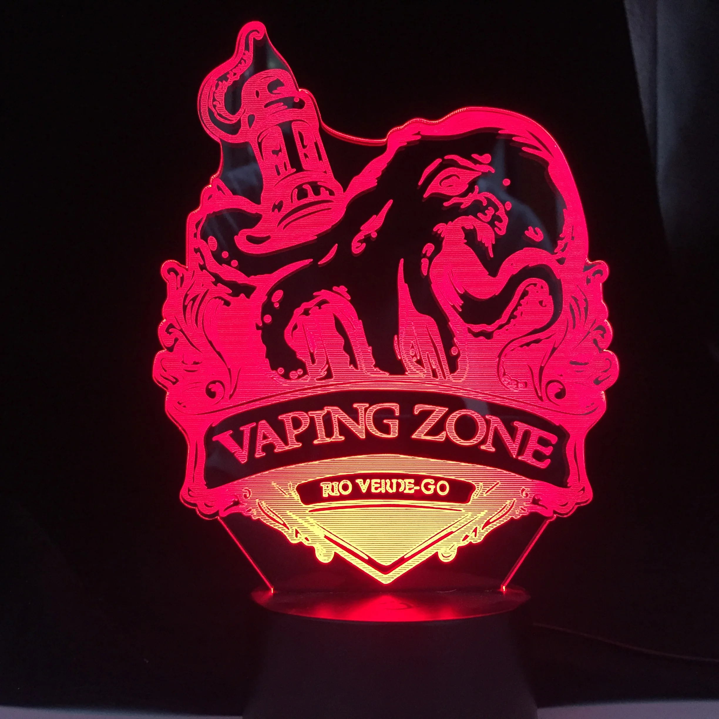 Vapine Zone Manga Anime Friendship Comic Sensor Lamp Nightlight 3d Lamp Gift for Man Newest Led Night Light Movie Fan Light