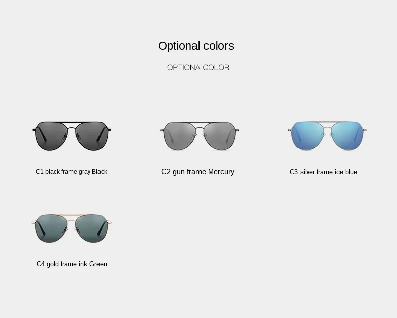 

Popular classic men's driving nylon sunglasses Fashion Trend big brand double beam men's Sunglasses