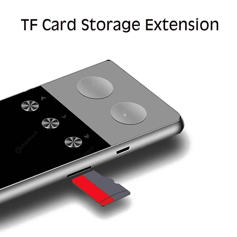 HiFi Audio Player Recorder FM Radio Sports Bluetooth 1.8 Inch External Student MP3/MP4 Video | Электроника