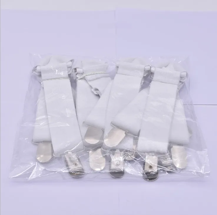 White with 3 Clip 4 шт./компл. постельное белье оставаться подтяжки для диванов держатель матрас Эластичный Нескользящий зажим Одеяло вышлите ваш заказ прямо к этому поставщику белого и черного цвета Кровать Зажим для листов - Цвет: White with 3 Clip