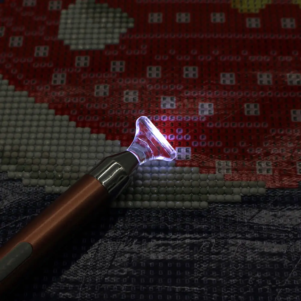 Новинка 2020 USB перезаряжаемая точечная фреза с 4 головками 5D алмазная живопись