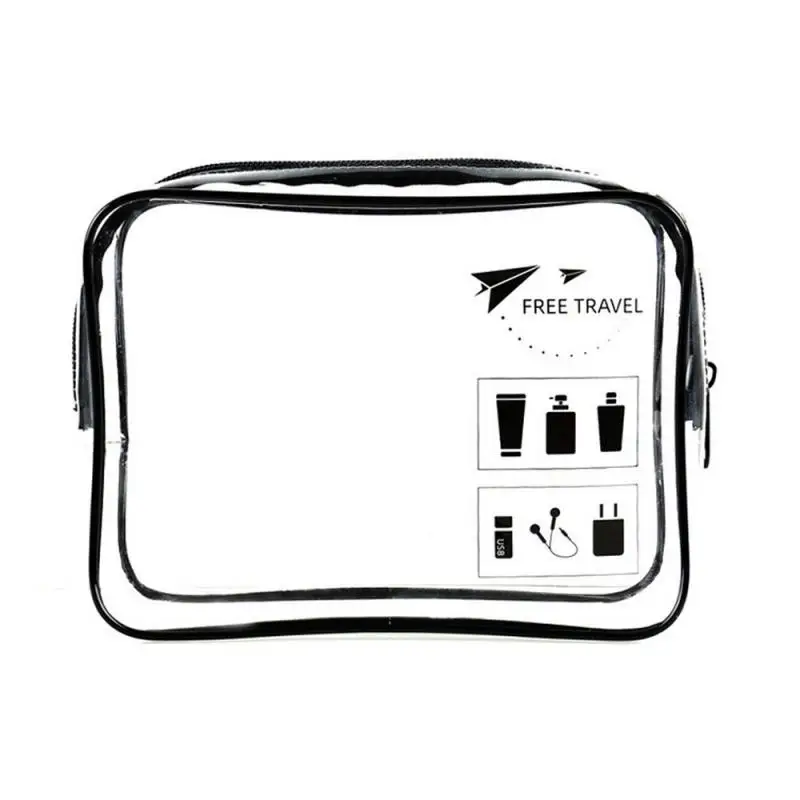 

1PC New Portable Cosmetic Bag Travel Organizer Large Capacity Toiletry Bag Stylish Waterproof Female Storage Makeup Cases Tools