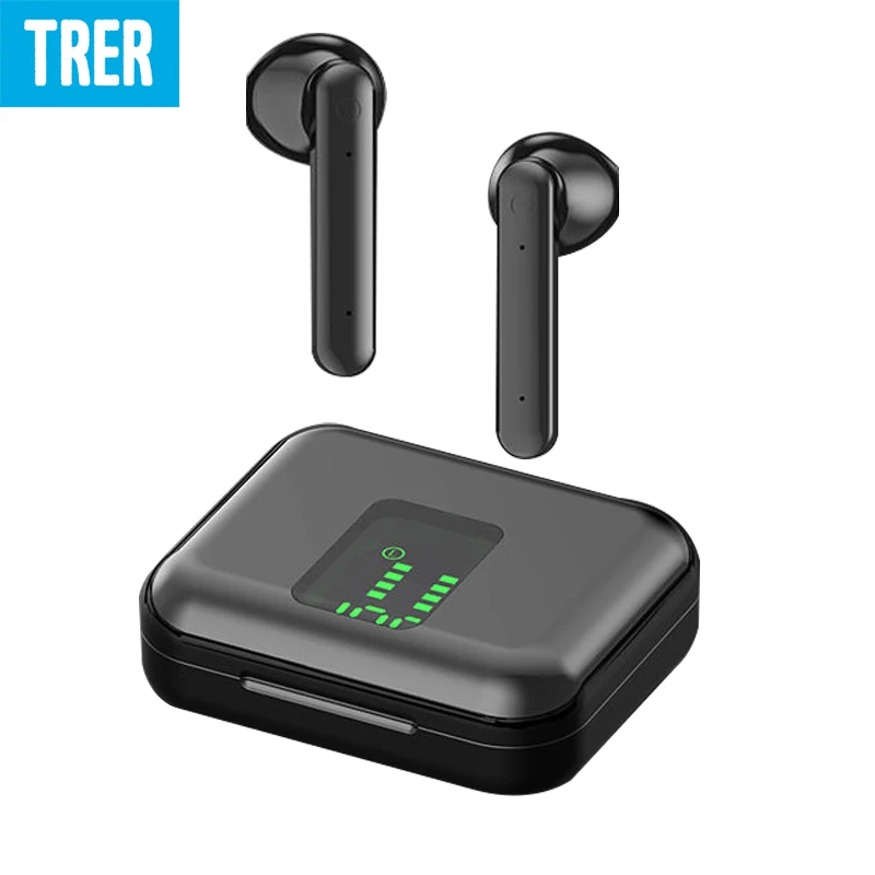 Спортивные Bluetooth наушники беспроводные вкладыши 8D стерео звукопот гарнитура с