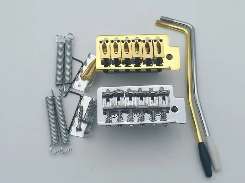 

Gold / Chrome Electric Guitar Bridge Single Vibrato ST Guitar Bridge ,Guitar Parts