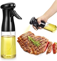 210ml oil spray bottle kitchen oil bottle cooking accessories vinegar mist sprayer barbecue spray bottle cooking bbq tool retail