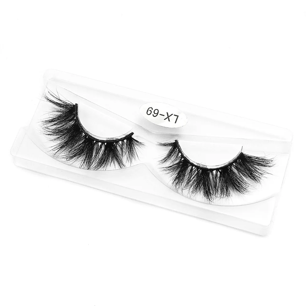 

LASHWOODS False Eyelashes Mink Lashes Natural Long Lasting Cruelty Free Makeup 3D Mink Eyelashes Extension Fluffy Eye Lashes