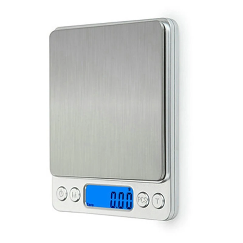 

3000g/0.1g Electronic digital scales Balance scale 500g/0.01g LCD digital personal jewelry Scale Mini gram scales Baking H056