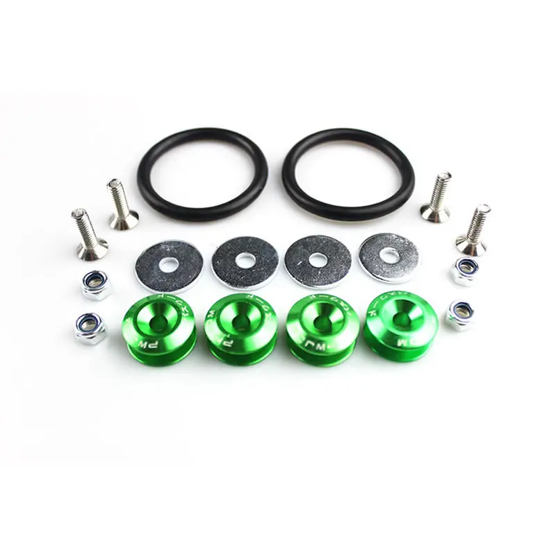 JDM стильные алюминиевые бамперы быстросъемные крепежи шайбы для крыльев Honda Civic