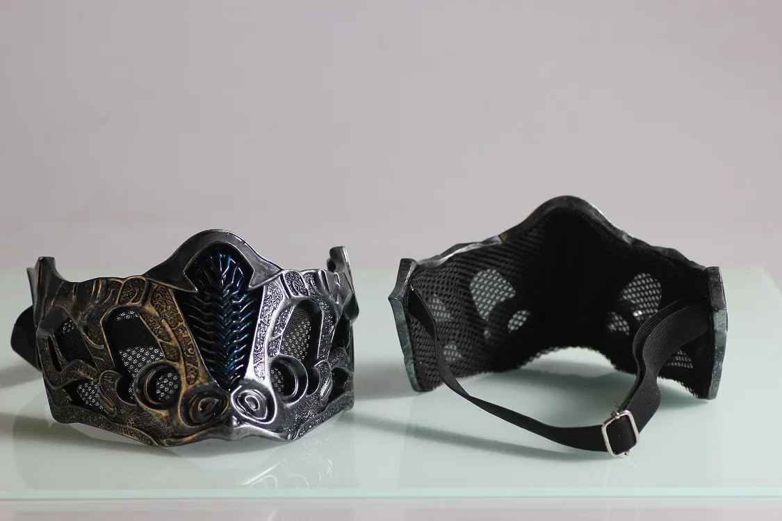 Новая версия косплей-маска Mortal Kombat Sub-Zero Ninja маска для взрослых Скорпион Хэллоуин