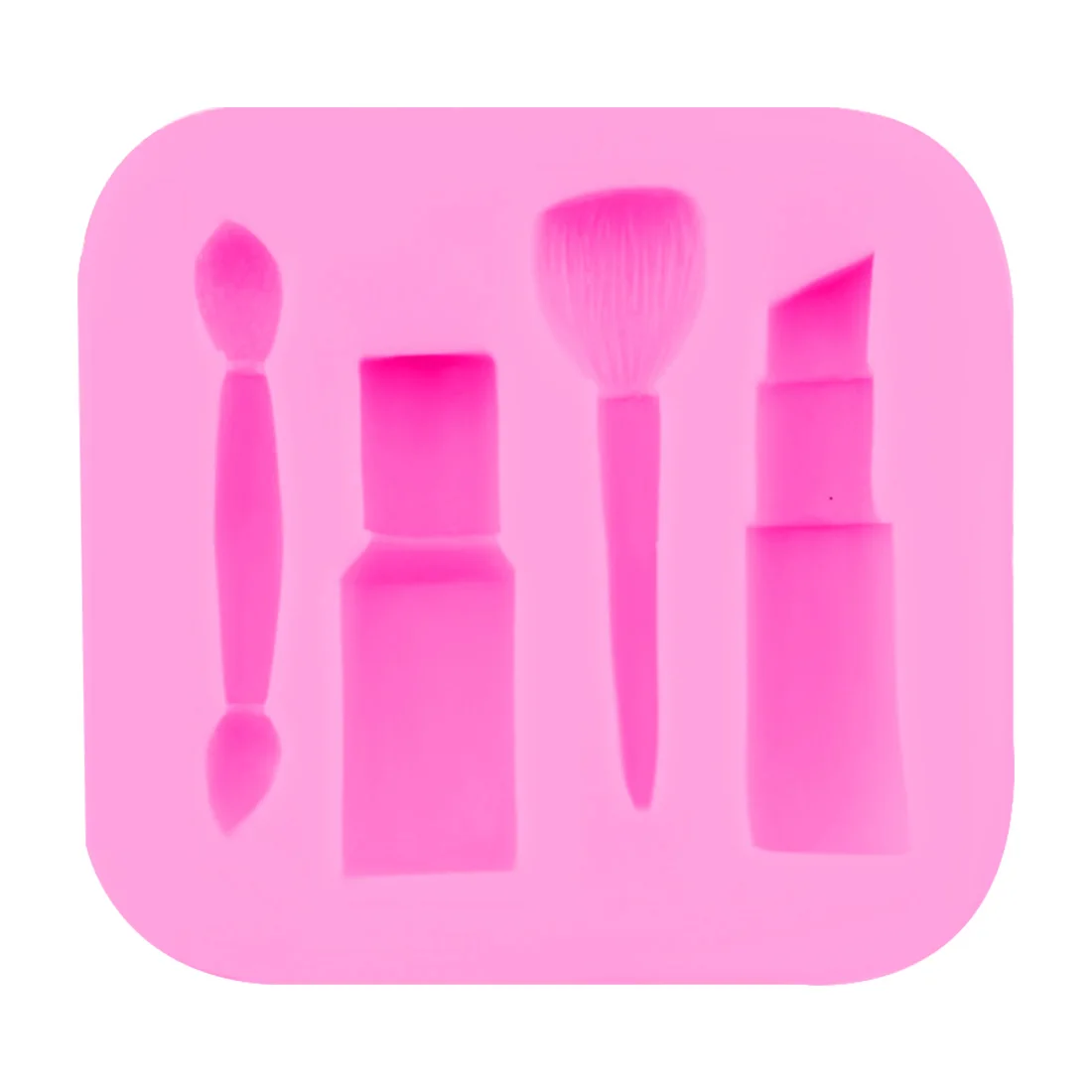 DIY Инструменты для украшения торта инструменты макияжа силиконовая форма губная