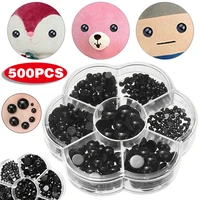 500 plastic safety eyes nose for dolls making toys teddy bear dolls nose eyes amigurumi making accessories parts