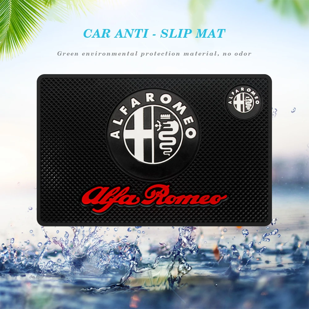 

Car Anti Slip Mat Auto Mount Silicone Interior Dashboard Phone Pad For Alfa Romeo 147 156 166 159 Giulietta Giulia Mito Spider
