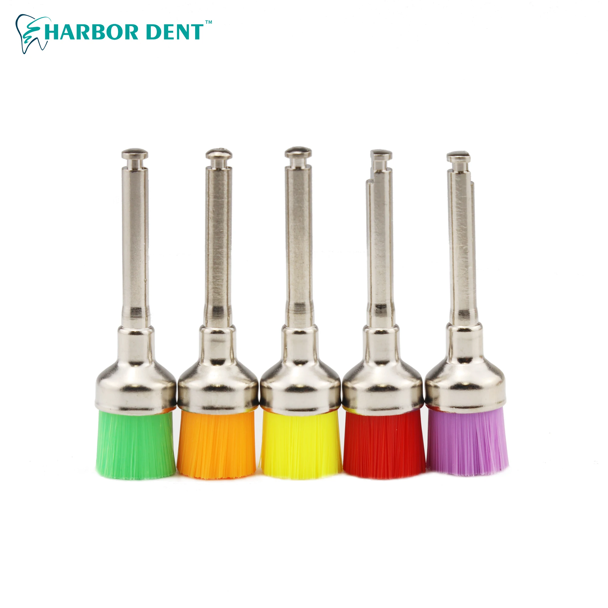 100 шт./50 шт. зубные нейлоновое полировочное кисти миска Форма зубная